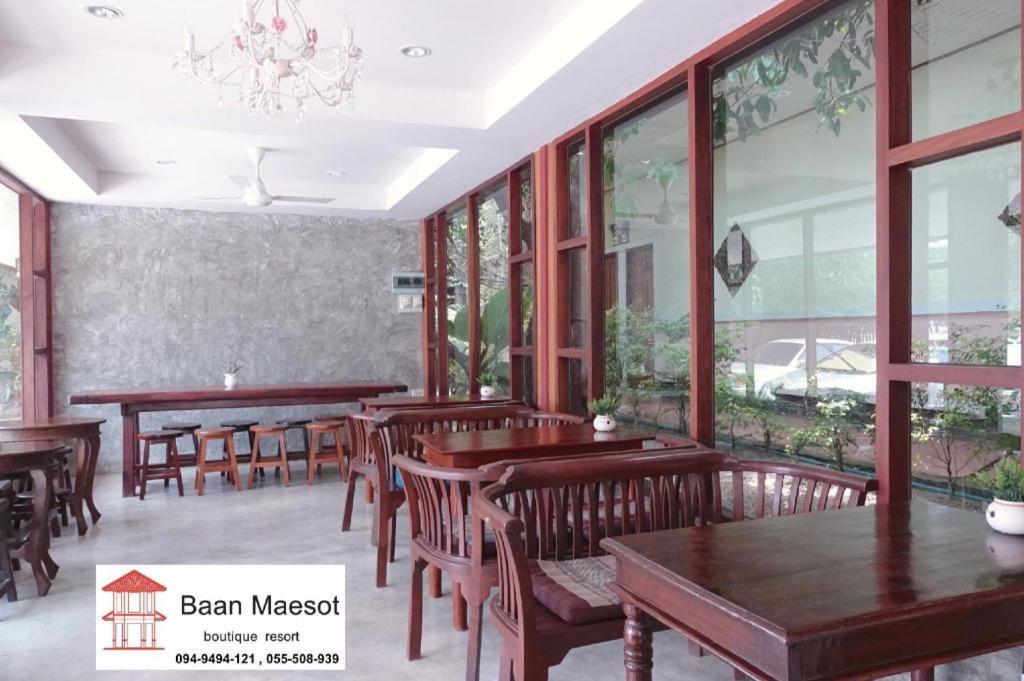 Baan Maesot Boutique Resort Mae Sot Dış mekan fotoğraf