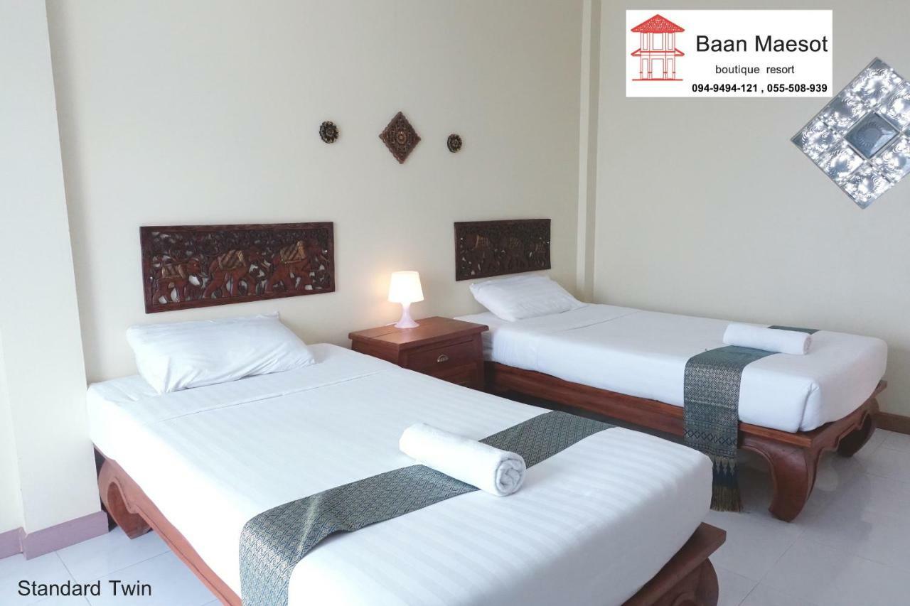 Baan Maesot Boutique Resort Mae Sot Dış mekan fotoğraf